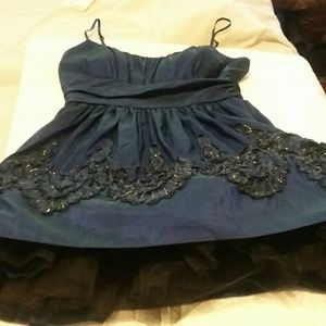 SHORT SATIN DRESS